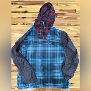 Comme Des Garçons rain/ wind breaker poncho hoodie